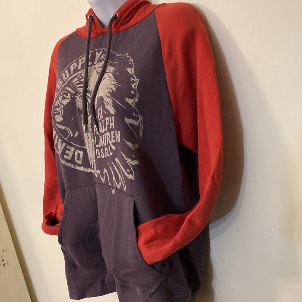 - Denim & Supply Native American Chief pullover hoodie 100 percent cotton - Picture 5 of 9